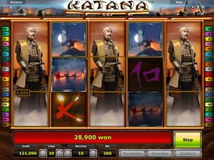 Katana online slot