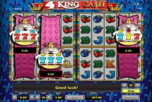 4 king cash online