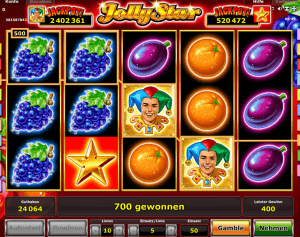 jolly star spielen